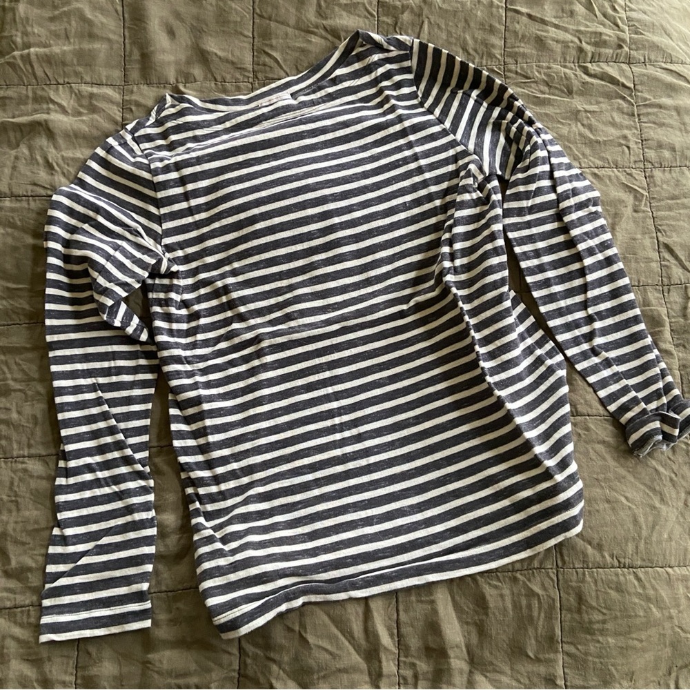Striped Long Sleeve Top